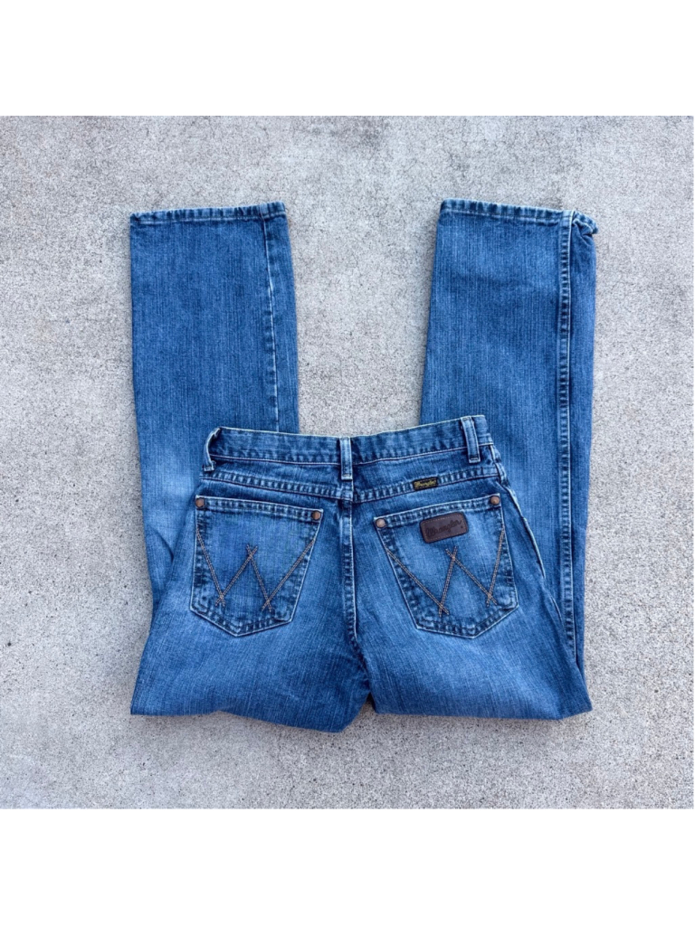 Wrangler Retro Relaxed Straight Boys Jeans Size 14 Reg